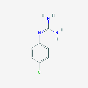 B047294 1-(4-Chlorophenyl)guanidine CAS No. 45964-97-4