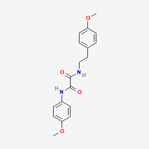 N-(4-methoxyphenyl)-N'-[2-(4-methoxyphenyl)ethyl]ethanediamide