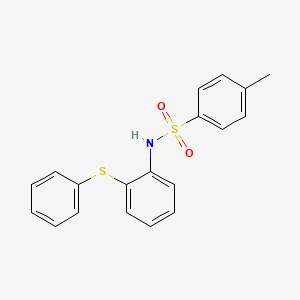 4-methyl-N-[2-(phenylthio)phenyl]benzenesulfonamide