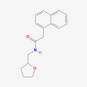 2-(1-naphthyl)-N-(tetrahydro-2-furanylmethyl)acetamide