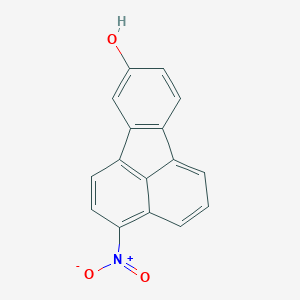molecular formula C16H9NO3 B047296 3-Nitrofluoranthen-9-ol CAS No. 115664-59-0