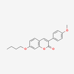 7-butoxy-3-(4-methoxyphenyl)-2H-chromen-2-one