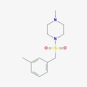 1-methyl-4-[(3-methylbenzyl)sulfonyl]piperazine