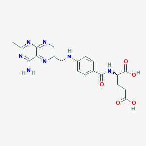 B047298 2-Desamino-2-methylaminopterin CAS No. 118869-52-6