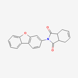 2-dibenzo[b,d]furan-3-yl-3a,4,7,7a-tetrahydro-1H-isoindole-1,3(2H)-dione