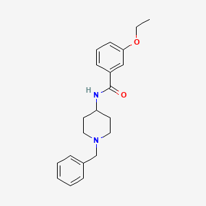 molecular formula C21H26N2O2 B4730403 N-(1-benzyl-4-piperidinyl)-3-ethoxybenzamide 