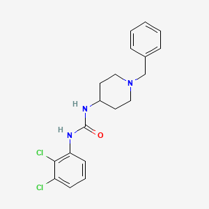 molecular formula C19H21Cl2N3O B4730552 N-(1-benzyl-4-piperidinyl)-N'-(2,3-dichlorophenyl)urea 