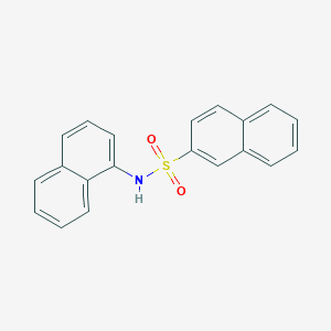 molecular formula C20H15NO2S B473058 N-(1-naphthyl)-2-naphthalenesulfonamide CAS No. 303755-60-4