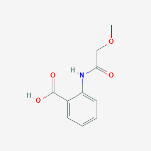 molecular formula C10H11NO4 B473064 2-[(Methoxyacetyl)amino]benzoic acid CAS No. 215102-53-7