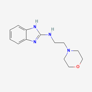 N-[2-(4-morpholinyl)ethyl]-1H-benzimidazol-2-amine