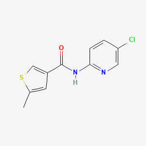 N-(5-chloropyridin-2-yl)-5-methylthiophene-3-carboxamide