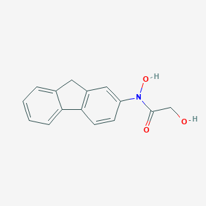 B047312 N-Hydroxy-2-glycolylaminofluorene CAS No. 111959-98-9