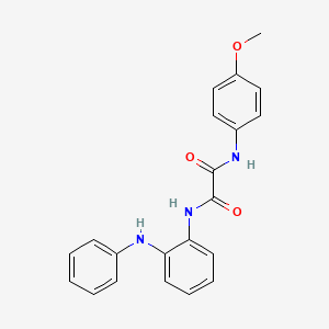 N-(2-anilinophenyl)-N'-(4-methoxyphenyl)ethanediamide