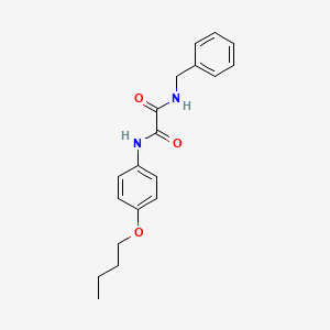 N-benzyl-N'-(4-butoxyphenyl)ethanediamide