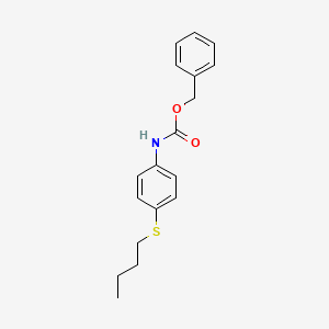 benzyl N-(4-butylsulfanylphenyl)carbamate