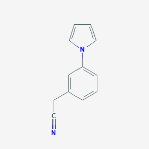 B047319 2-(3-Pyrrol-1-ylphenyl)acetonitrile CAS No. 112575-86-7
