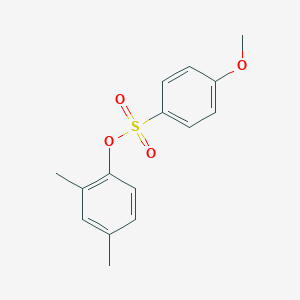 molecular formula C15H16O4S B473204 (2,4-Dimethylphenyl) 4-methoxybenzenesulfonate CAS No. 693229-38-8