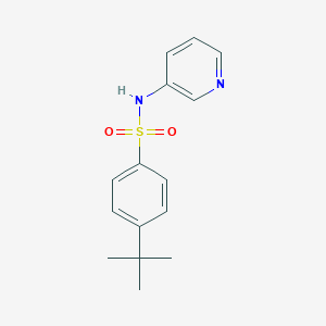 molecular formula C15H18N2O2S B473206 4-tert-butyl-N-pyridin-3-ylbenzenesulfonamide CAS No. 693238-92-5