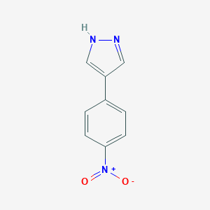 B047341 4-(4-nitrophenyl)-1H-pyrazole CAS No. 114474-26-9