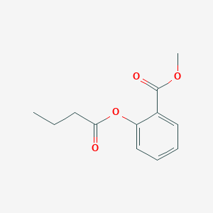 molecular formula C12H14O4 B473426 Methyl 2-butanoyloxybenzoate CAS No. 40523-61-3