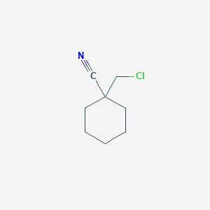 molecular formula C8H12ClN B047362 1-(氯甲基)环己烷甲腈 CAS No. 112905-95-0