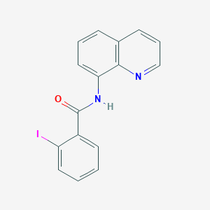 2-iodo-N-quinolin-8-ylbenzamide