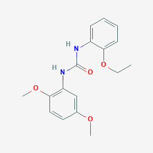 molecular formula C17H20N2O4 B4736567 N-(2,5-dimethoxyphenyl)-N'-(2-ethoxyphenyl)urea 