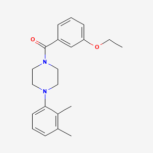 1-(2,3-dimethylphenyl)-4-(3-ethoxybenzoyl)piperazine