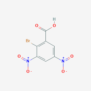 molecular formula C7H3BrN2O6 B047378 2-Bromo-3,5-dinitrobenzoic acid CAS No. 116529-60-3