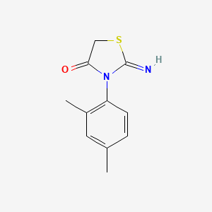 3-(2,4-dimethylphenyl)-2-imino-1,3-thiazolidin-4-one