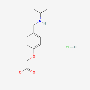 methyl {4-[(isopropylamino)methyl]phenoxy}acetate hydrochloride