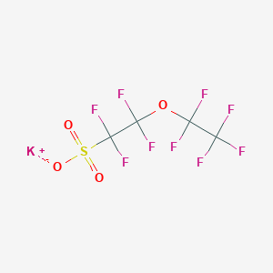 molecular formula C4F9KO4S B047388 全氟(2-乙氧基)磺酸钾 CAS No. 117205-07-9
