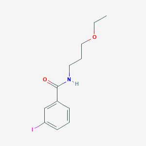 N-(3-ethoxypropyl)-3-iodobenzamide