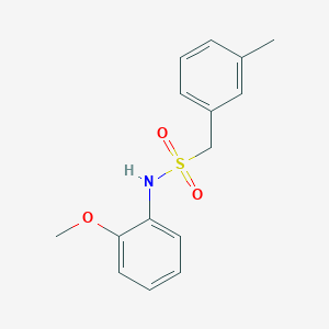 N-(2-methoxyphenyl)-1-(3-methylphenyl)methanesulfonamide