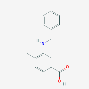 3-(benzylamino)-4-methylbenzoic acid