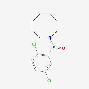 molecular formula C14H17Cl2NO B4740280 1-(2,5-dichlorobenzoyl)azocane 