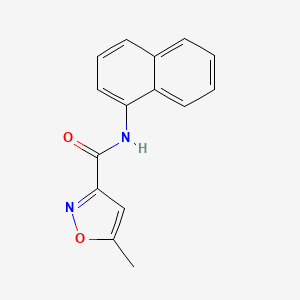 5-methyl-N-1-naphthyl-3-isoxazolecarboxamide