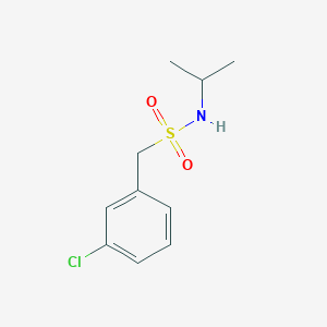 1-(3-chlorophenyl)-N-isopropylmethanesulfonamide
