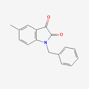 molecular formula C16H13NO2 B4741191 1-benzyl-5-methyl-1H-indole-2,3-dione CAS No. 99448-75-6