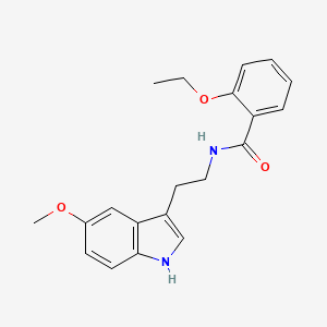 2-ethoxy-N-[2-(5-methoxy-1H-indol-3-yl)ethyl]benzamide