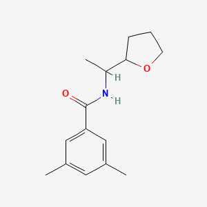 3,5-dimethyl-N-[1-(tetrahydro-2-furanyl)ethyl]benzamide