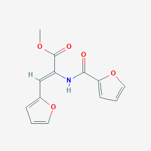 methyl 2-(2-furoylamino)-3-(2-furyl)acrylate