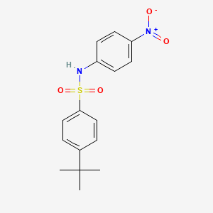 4-tert-butyl-N-(4-nitrophenyl)benzenesulfonamide