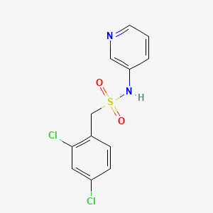 1-(2,4-dichlorophenyl)-N-3-pyridinylmethanesulfonamide