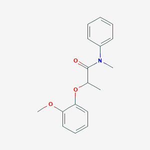 2-(2-methoxyphenoxy)-N-methyl-N-phenylpropanamide