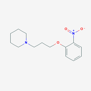 1-[3-(2-nitrophenoxy)propyl]piperidine