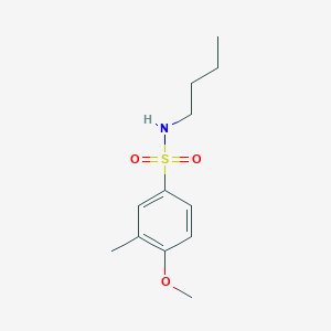 N-butyl-4-methoxy-3-methylbenzenesulfonamide