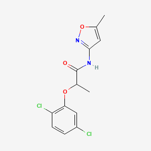 2-(2,5-dichlorophenoxy)-N-(5-methyl-3-isoxazolyl)propanamide