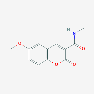 6-methoxy-N-methyl-2-oxo-2H-chromene-3-carboxamide