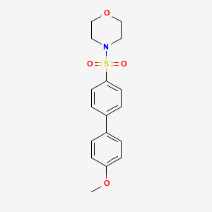 4-[(4'-methoxy-4-biphenylyl)sulfonyl]morpholine